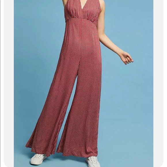 NWT Anthro Maeve Jumpsuit Anthropologie, Size 8 - Picture 2 of 9